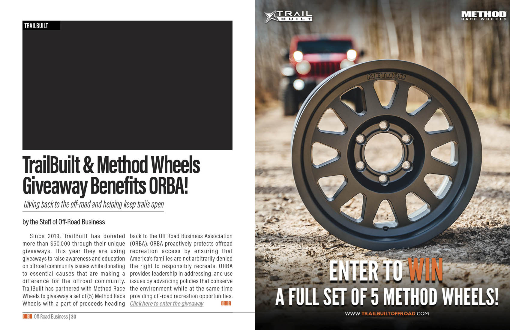 TrailBuilt & Method Wheels